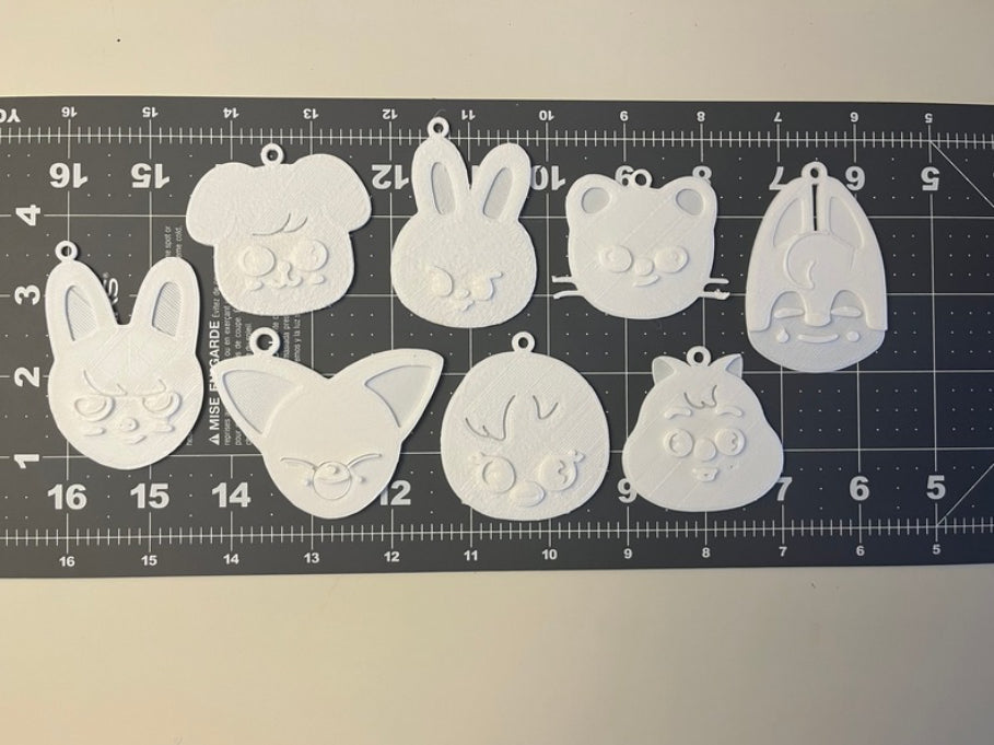 SKZOO 3D Printed Keychain – 2 Pack (Choose Your Members)