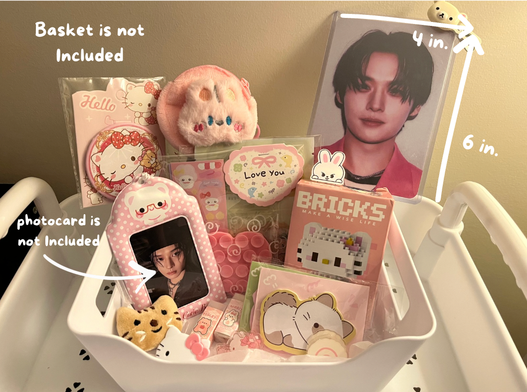 Stray Kids K-Pop Themed Gift Basket (Member & Color of Your Choice!)