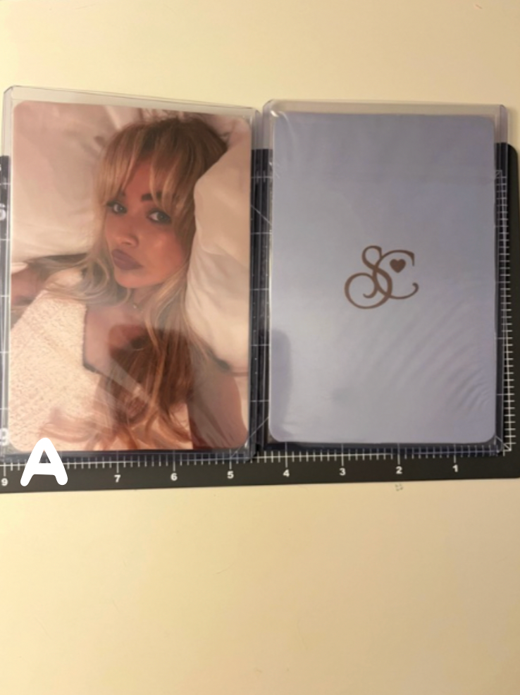 Handmade Sabrina Carpenter Jumbo Photocard (4x6)