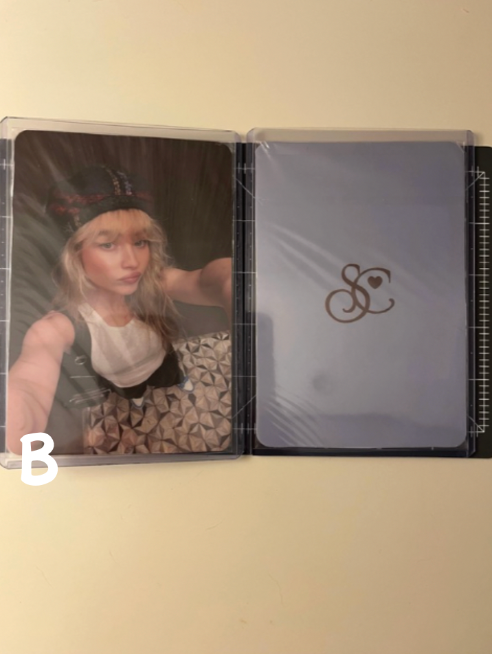 Handmade Sabrina Carpenter Jumbo Photocard (4x6)