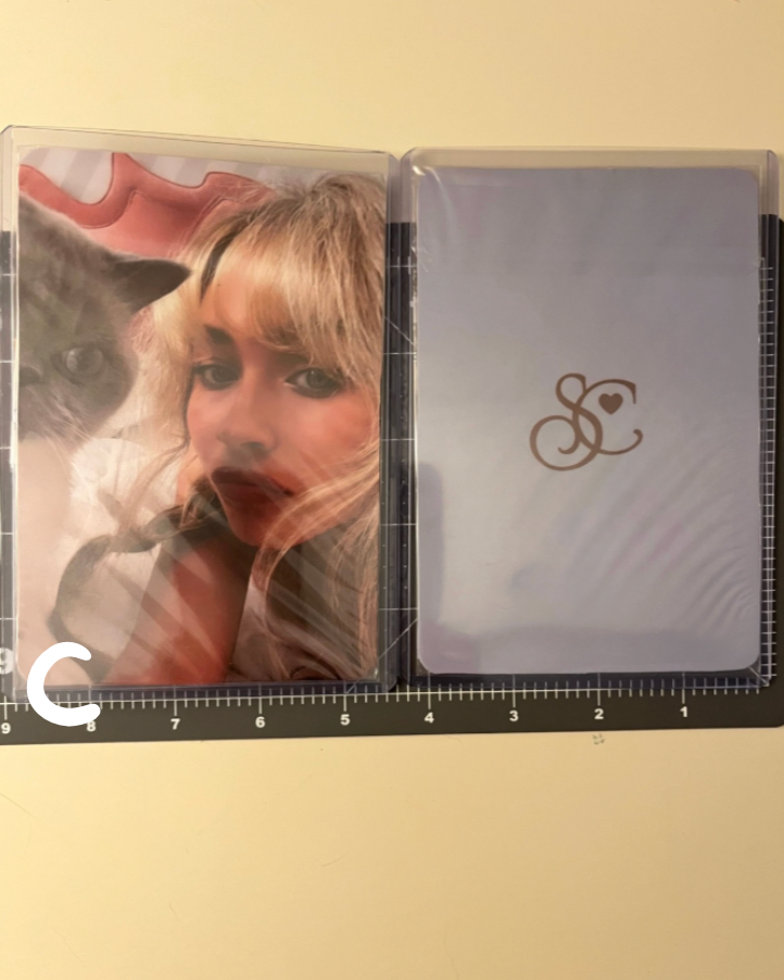 Handmade Sabrina Carpenter Jumbo Photocard (4x6)